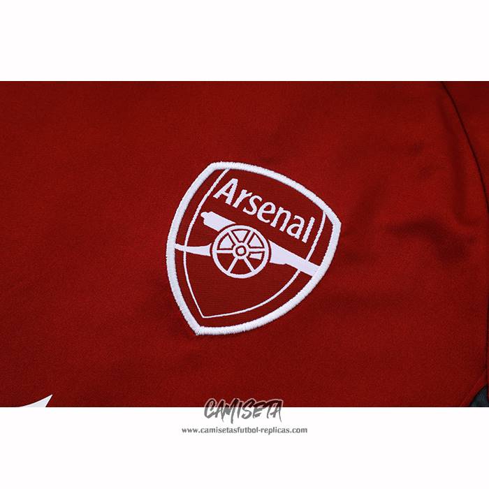 Chandal del Arsenal 2025-2026 Manga Corta Rojo - Pantalon Corto